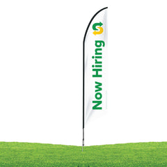 14 ft. Subway Now Hiring Feather Flag Kit