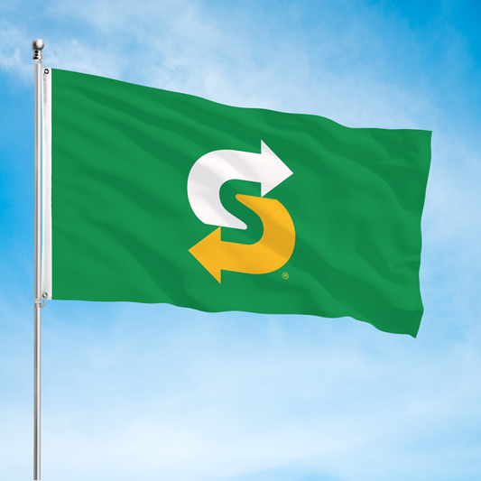 Subway Choice Mark Pole Flag