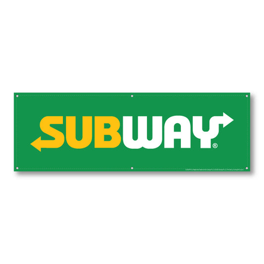 Subway Logo Banner
