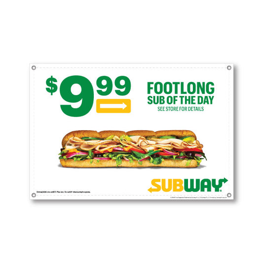 3'x2' Footlong Sub of the Day