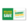 Subway Coupons Banner