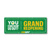 Subway Grand Reopening Banner