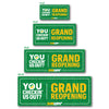 Subway Grand Reopening Banner