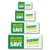 Subway Coupons Banner