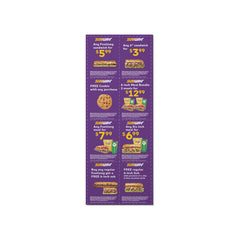 Subway Bag Stuffers - Customer Appreciation