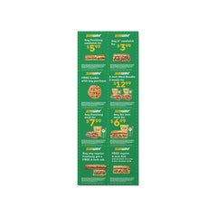 Subway Bag Stuffers - Grand Reopening