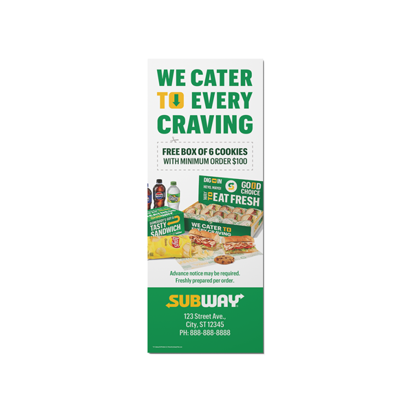 Subway Bag Stuffers - We cater to every craving