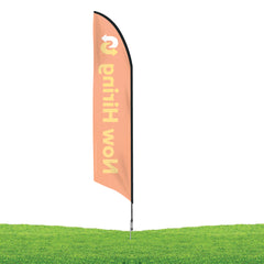 14 ft. Subway Now Hiring Feather Flag Kit