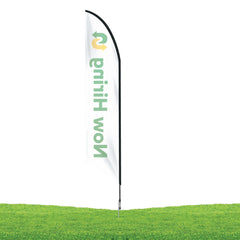 14 ft. Subway Now Hiring Feather Flag Kit