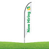 14 ft. Subway Now Hiring Feather Flag Kit