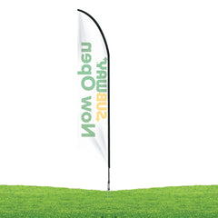 14 ft. Subway Now Open Feather Flag Kit