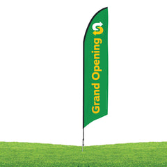 14 ft. Subway Grand Opening Feather Flag Kit