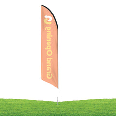 14 ft. Subway Grand Opening Feather Flag Kit