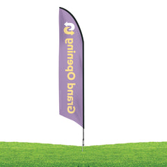 14 ft. Subway Grand Opening Feather Flag Kit