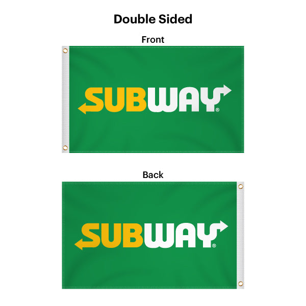 Subway Pole Flag
