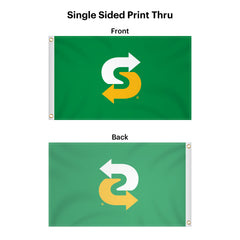 Subway Choice Mark Pole Flag