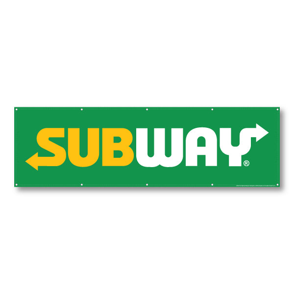 Subway Logo Banner