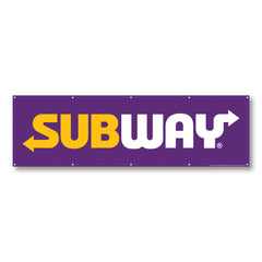 Subway Logo Banner