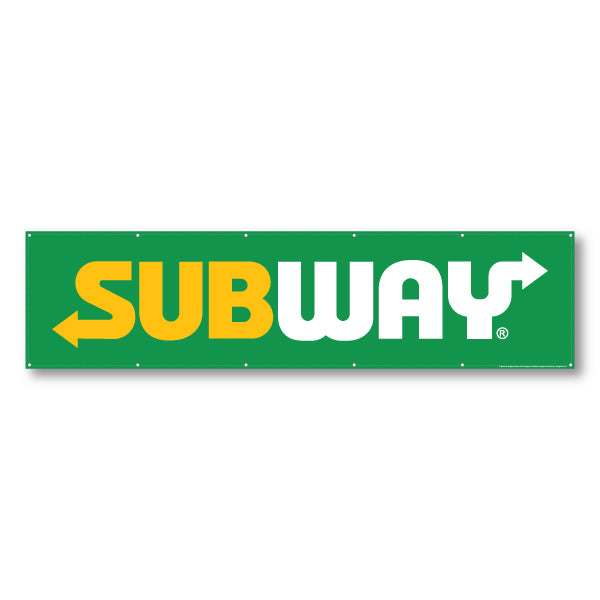 Subway Logo Banner