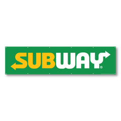 Subway Logo Banner