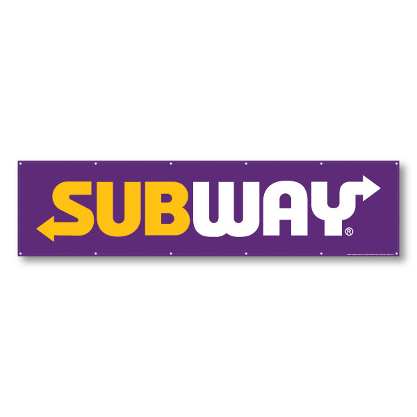 Subway Logo Banner