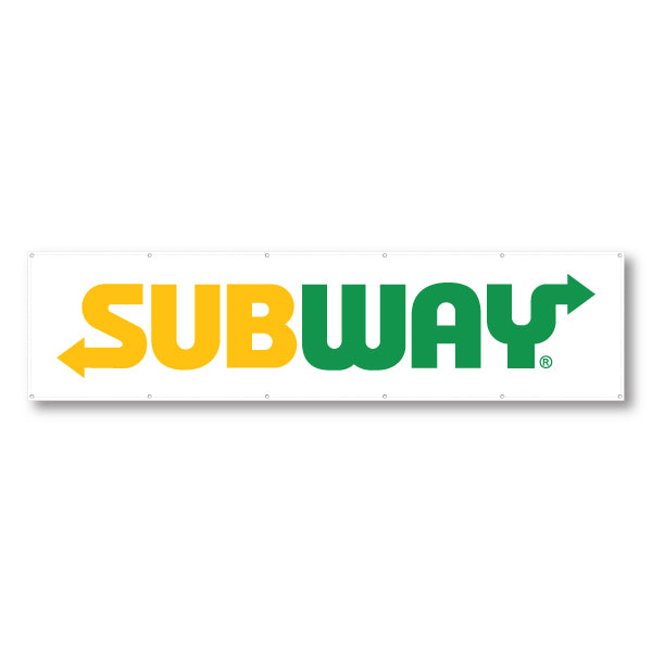 Subway Logo Banner