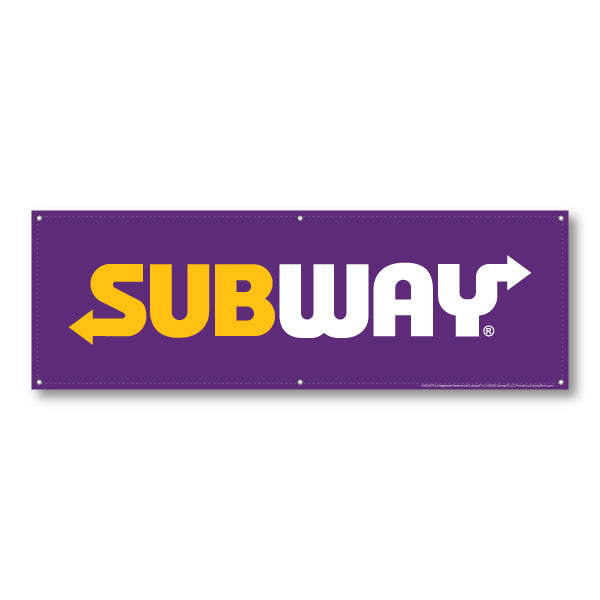 Subway Logo Banner