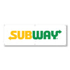 Subway Logo Banner