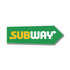 Subway Spinner Arrow Sign - Green