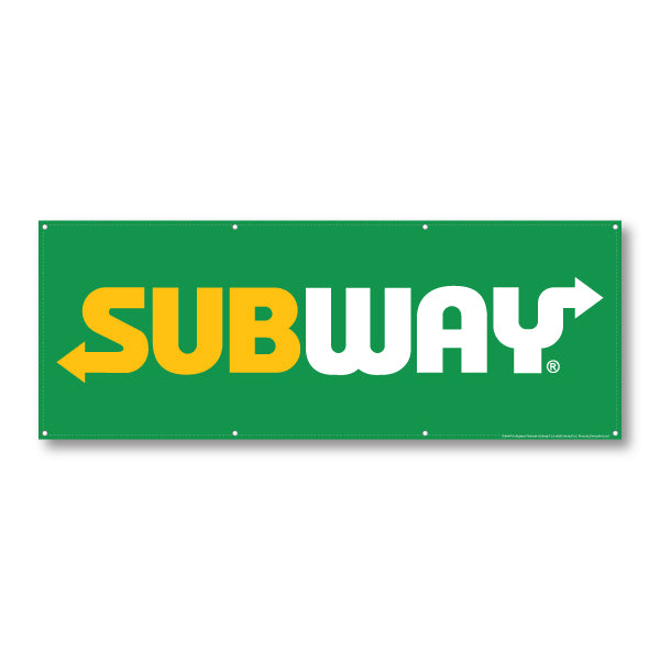 Subway Logo Banner
