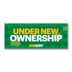 Under New Ownership Banner