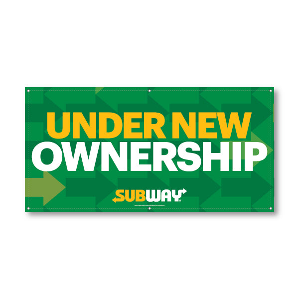 Under New Ownership Banner