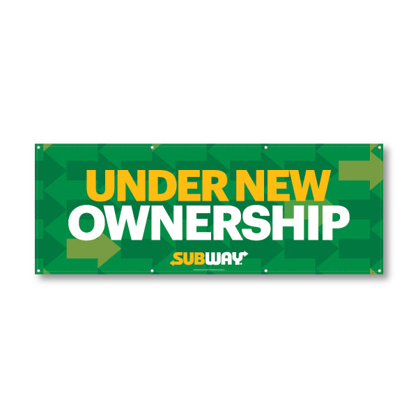 Under New Ownership Banner