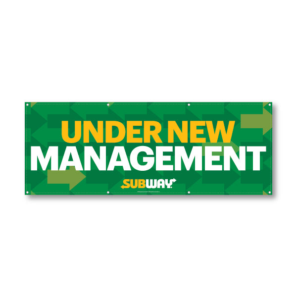 Under New Management Banner