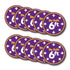 Social Distancing Floor Decals - Purple - Pack of 10