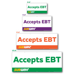 Subway Accepts EBT Banner