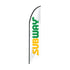 Subway Feather Flag Only - White Background