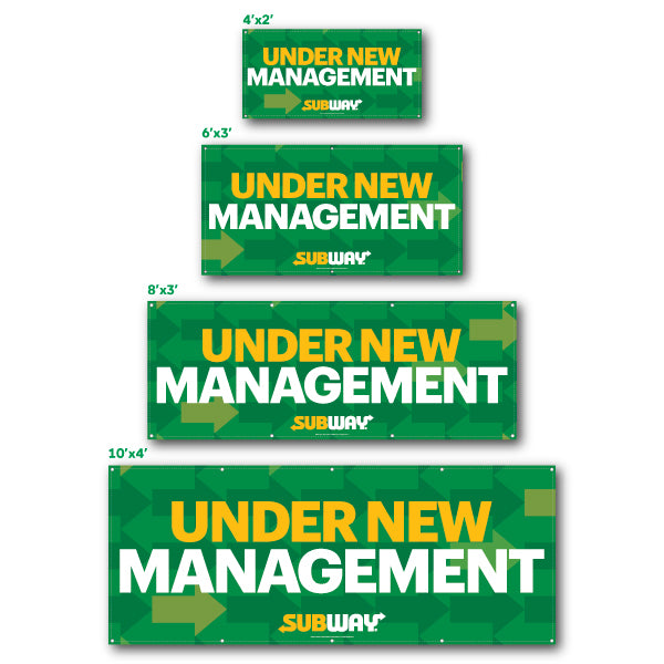 Under New Management Banner