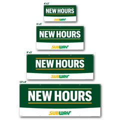 New Hours Banner